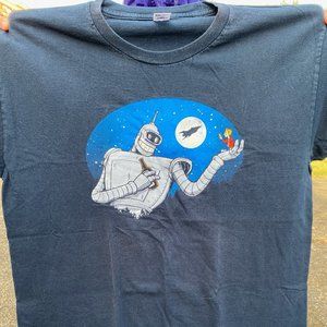 The Iron Giant x Futurama Graphic Tee